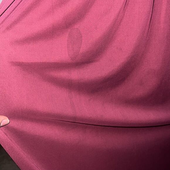 David’s Bridal Burgundy Dress - Picture 3 of 5